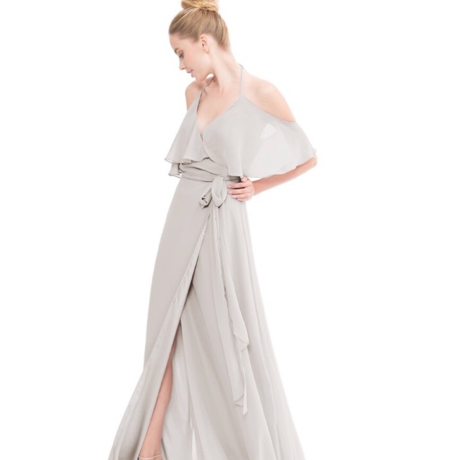 Joanna August Lauren Long Bridesmaid Dress